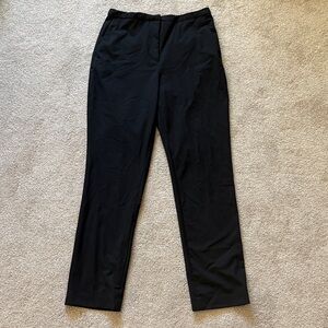H&M Elegant Black Straight Leg Pants